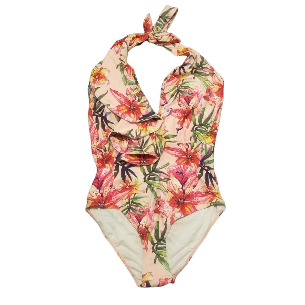 Peddney Floral One Piece Swimsuit